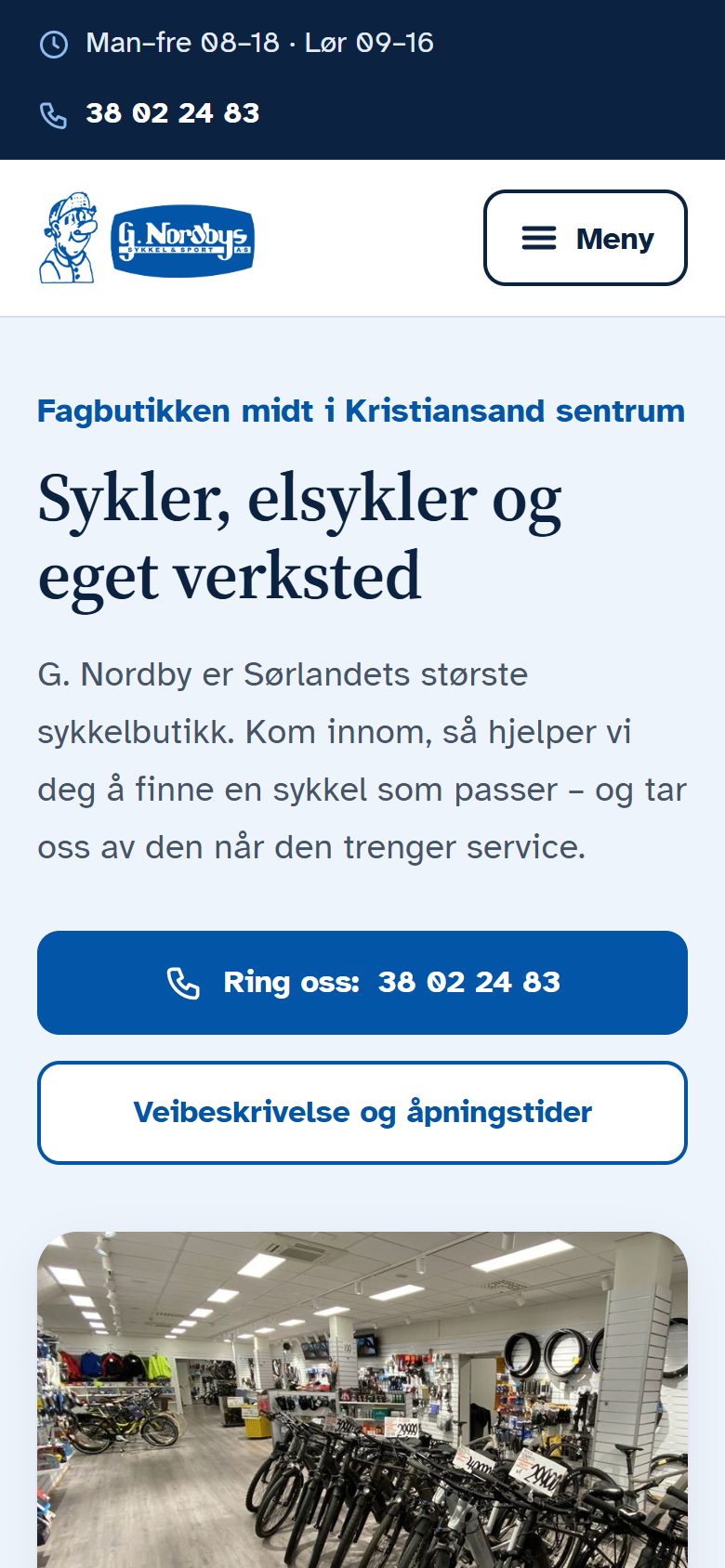 G. Nordby på mobil